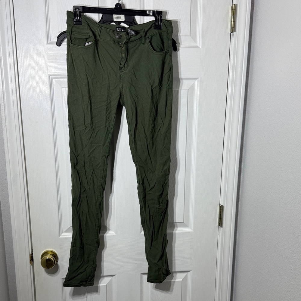 Stylish Olive Skinny Jeans for Women